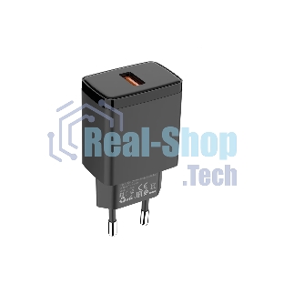 Сетевое зарядное устройство Cablexpert MP3A-PC-55, 10.5Вт, 2.1А, 1хUSB, черный, пакет