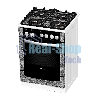 Плита газовая Gefest ПГ 6500-02 0313 черный, конфорок 4 шт, духовка 52 л, 60 см x 85 см x 60 см