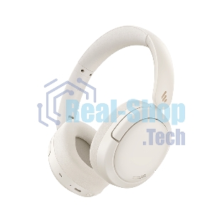 Беспроводные/проводные наушники Edifier W800BT Pro слоновая кость, полноразмерные, Bluetooth + USB-C, активное шумоподавление