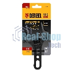 Ключ разводной Denzel 115 мм, CrV, кованый, укороченная рукоятка