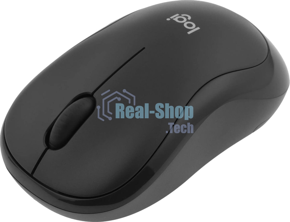 Мышь беспроводная Logitech M240 SILENT графитовый, 4000 dpi, Bluetooth, кнопки - 3
