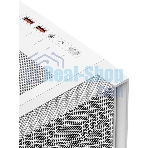 Компьютерный корпус PCCooler C3D510 WH ARGb, Tempered Glass Full Tower, White, TG, 0.7 SPCC, 3x120мм ARGb E-ATX, ATX, mATX, mITX 170/390/410мм 2x2.5