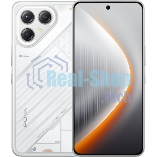 Смартфон Tecno Pova 7 Ultra 5G LJ9, 12/256Gb, белый