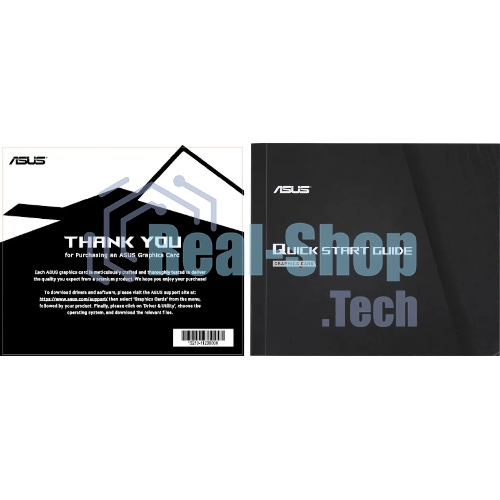 Видеокарта Asus PCI-E 5.0 DUAL-RX9060XT-16G AMD Radeon RX 9060XT 16Gb 128bit GDDR6 2550/20000 HDMIx1 DPx2 HDCP Ret