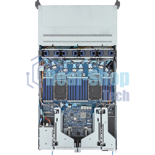 Серверная платформа Gigabyte Server Platform R283-S98/2U/2xIntel (Gen 4/5)/2xHS/32xDIMM/8xSFF NVMe/SATA/SAS + 16xSFF SATA/SAS + 2xSFF SATA/SAS/2x1GbE/2xOCP 3.0/4xFHHL/2x2000W/Rails/1Y