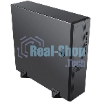 Компьютерный корпус Slim Case Powerman EL555 черный PM-300ATX 2хUSB 3.0+2хUSB 2.0,HD,Audio mATX, miniATX