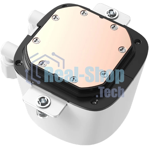 Система жидкостного охлаждения ID-Cooling FX360 LCD PE WHITE (Soc 1851/1700/1200/115X/AM5/AM4, 3x120мм fan, 2450rpm, 34.3 дБ, 350W, PWM 4-pin, Al+Cu) (FX360 LCD P