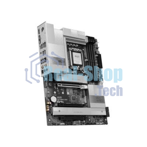 Материнская плата MSI PRO Z890-A WIFI, LGA 1851, Intel Z890, 4xDDR5, 4xSATA, 4xM.2, 1xPCIe 5.0 x16, 2xPCIe 4.0 x4, 1xHDMI, 2xUSB-C Thunderbolt 4, 1xUSB-C 3.2 Gen 2, 3xUSB-A 3.2 Gen 2, 4xUSB-A 3.2 Gen 1, 1x 5Gb LAN, 2x3.5 мм, 7.1, ATX