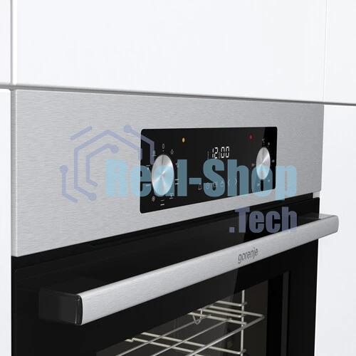 Духовой шкаф электрический Gorenje BO6737E02NX, черный