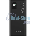 Портативный аккумулятор Digma DGPF30A 30000mAh QC3.0/PD3.0 22.5W 3A 4xUSB-A/USB-C черный