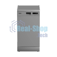 Посудомоечная машина HOTPOINT HFS 1C57 S, серебристый, 44.8 см, 10 компл., 49 дБ, класс A
