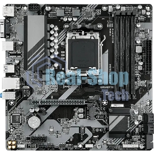 Материнская плата Gigabyte A620M DS3H, mATX, AM5, AMD A620, 4xDDR5, 4xSATA, 1xM.2, 1xPCI-E 4.0 x16, 1xPCI-E x1, 1xHDMI, 1xDP, 1xVGA, 1x 1Gb LAN, 1xUSB 3.2 Gen 1, 4xUSB 2.0, 3x3.5мм, 7.1, ATX