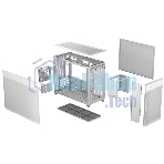 Компьютерный корпус Asus AP201/WHT/MESH AP201 ASUS PRIME CASE MESH WHITE EDITION (90DC00G3-B39000) (771913)