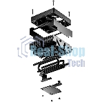 Кулер для процессора ID-COOLING IS-53-XT BLACK LGA1851/1700/1200/115X/AM5/AM4 низкопрофильный высота 53мм (24шт/кор, TDP 120W, PWM, 4 тепл.трубок/медная база, FAN 92мм, черный) BOX