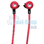 Проводные наушники Oklick HP-S-210 красный, внутриканальные, Jack 3.5 мм