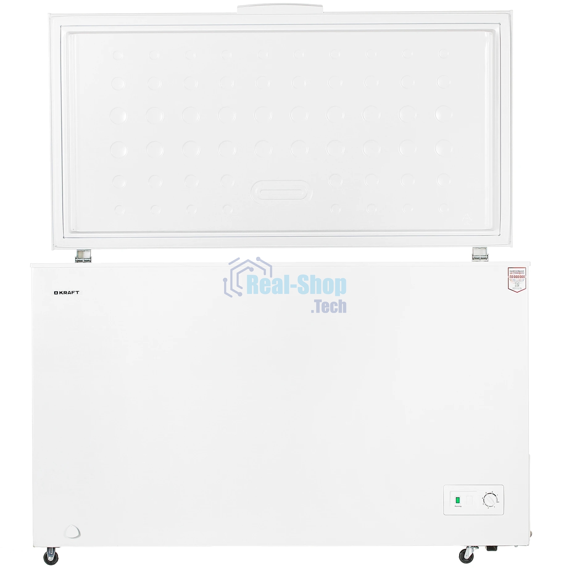 Морозильный ларь Kraft BD(W)-435QX, белый, 410л