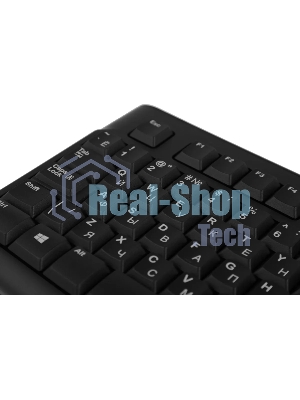 Клавиатура проводная Logitech K120 for business, USB черный (заводская гравировка)