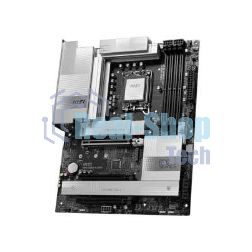 Материнская плата MSI PRO Z890-A WIFI, LGA 1851, Intel Z890, 4xDDR5, 4xSATA, 4xM.2, 1xPCIe 5.0 x16, 2xPCIe 4.0 x4, 1xHDMI, 2xUSB-C Thunderbolt 4, 1xUSB-C 3.2 Gen 2, 3xUSB-A 3.2 Gen 2, 4xUSB-A 3.2 Gen 1, 1x 5Gb LAN, 2x3.5 мм, 7.1, ATX
