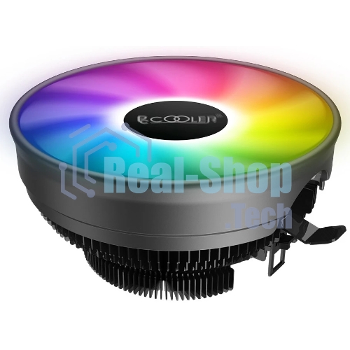 Устройство охлаждения(кулер) PcCooler E126M Pro RGb Soc-AM5/AM4/1200/1700/1851 черный 4-pin 29.8dB Al 90W 266gr Ret (R3-0120WBKSXX-GL)