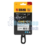 Ключ разводной Denzel 115 мм, CrV, кованый, укороченная рукоятка