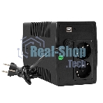 Источник бесперебойного питания ExeGate Power NB-500.LED.AVR.2SH.USB (500VA/300W, LED, AVR, 2*Schuko, USB, батарея 12V 4.5Ah, Black)