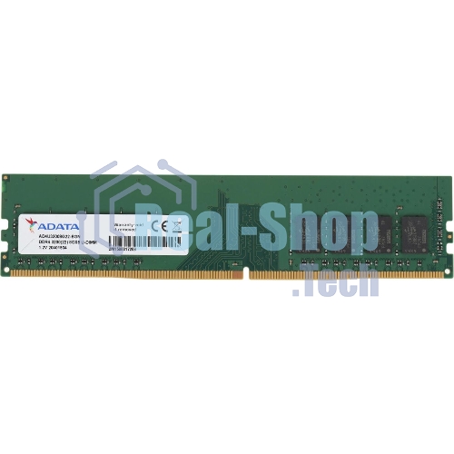 Оперативная память ADATA Premier, DDR4, 8GB (1x8GB), 3200 MHz, CL22, без радиатора (OEM)