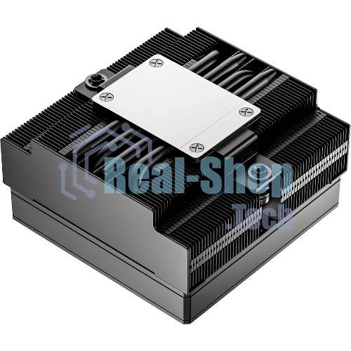 Кулер для процессора ID-COOLING IS-53-XT BLACK LGA1851/1700/1200/115X/AM5/AM4 низкопрофильный высота 53мм (24шт/кор, TDP 120W, PWM, 4 тепл.трубок/медная база, FAN 92мм, черный) BOX