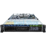 Серверная платформа Gigabyte Server Platform R283-S98/2U/2xIntel (Gen 4/5)/2xHS/32xDIMM/8xSFF NVMe/SATA/SAS + 16xSFF SATA/SAS + 2xSFF SATA/SAS/2x1GbE/2xOCP 3.0/4xFHHL/2x2000W/Rails/1Y