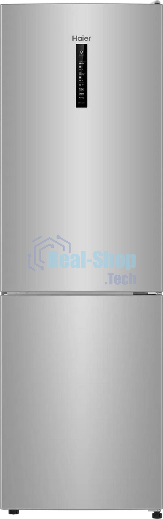 Холодильник Haier CEF536CSG серебристый двухкамерный 240/105 л морозилка снизу, No Frost