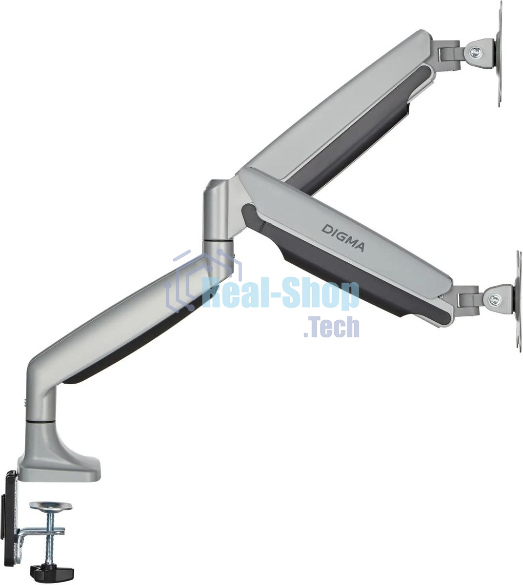 Кронштейн для мониторов ЖК Digma D-MM302D серый 17