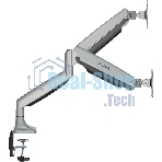 Кронштейн для мониторов ЖК Digma D-MM302D серый 17