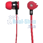 Проводные наушники Oklick HP-S-210 красный, внутриканальные, Jack 3.5 мм