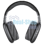 Беспроводные/проводные наушники QUMO Sense BT 0084 черный, накладные, Bluetooth + проводной, до 10 ч