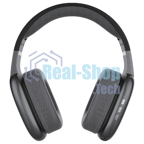 Беспроводные/проводные наушники QUMO Sense BT 0084 черный, накладные, Bluetooth + проводной, до 10 ч