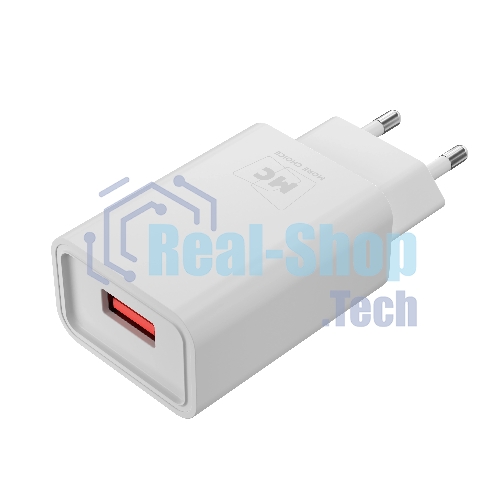 Сетевое зарядное устройство MORE CHOICE (4620202555694) NC07i СЗУ 1USB 2.0A, белый