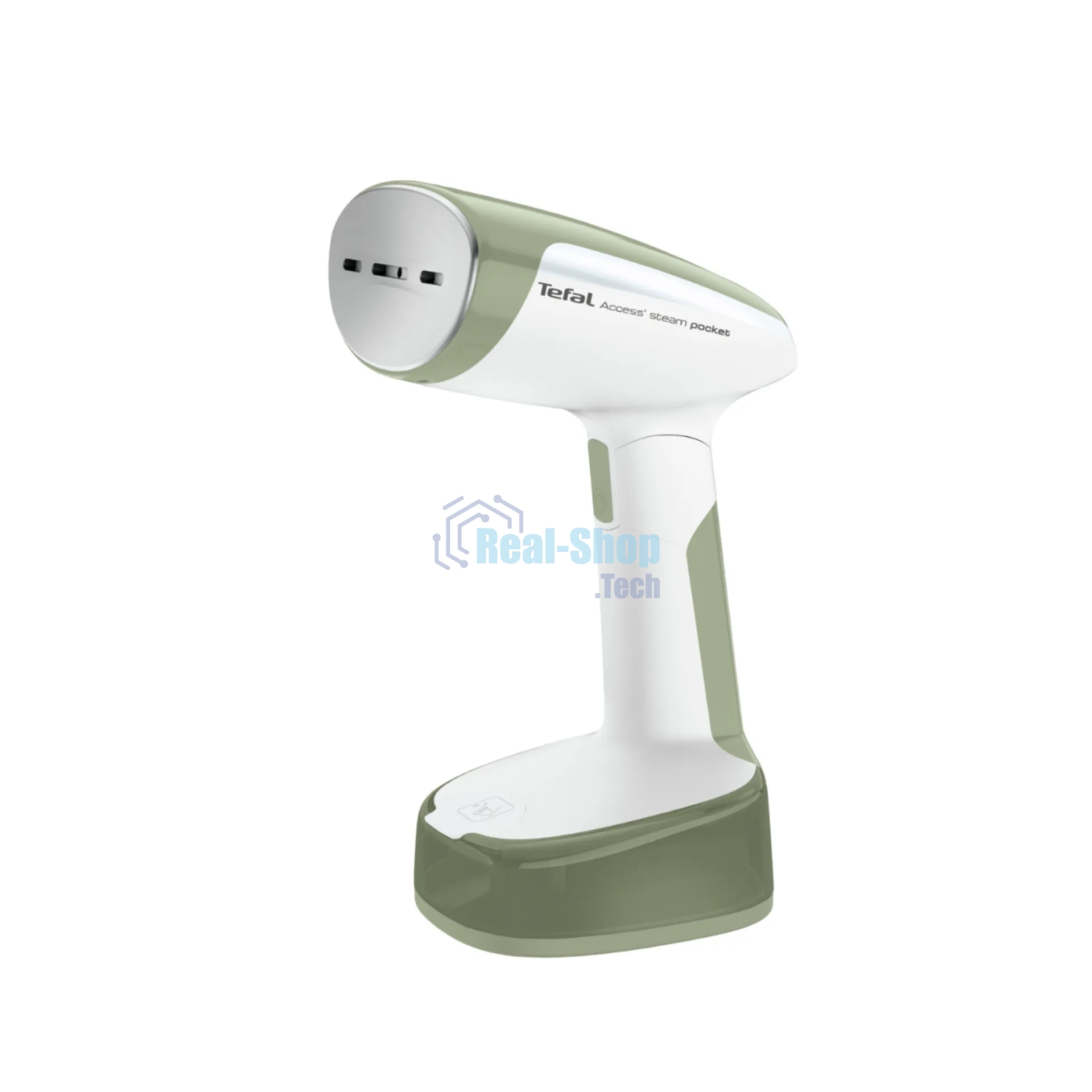 Отпариватель Tefal DT3053E1 белый/зеленый, 1300 Вт, 20 г/мин, 120 мл