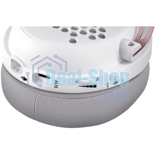 Гарнитура проводная игровая Defender Diomedes white (USB, звук 7.1, легкий, Redragon)