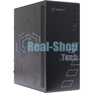 Компьютер Raskat Standart 300 (Intel Core i3 10100, RAM 8Gb, SSD 240Gb, no OS, kb+ms, черный)