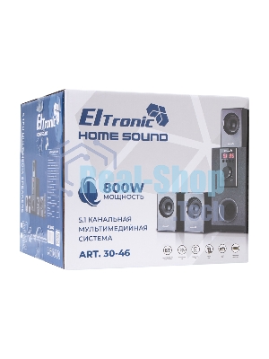 Акустическая система ELTRONIC (30-46) HOME SOUND черный