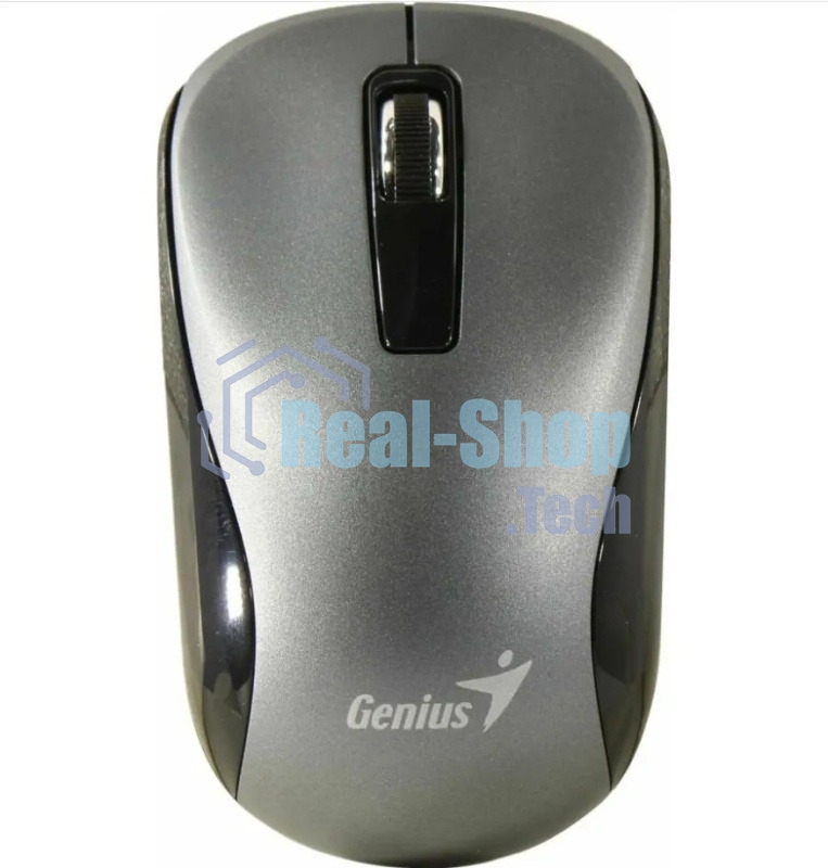 Мышь беспроводная Genius NX-7010 серый, 1200 dpi, радиоканал, USB, кнопки - 3