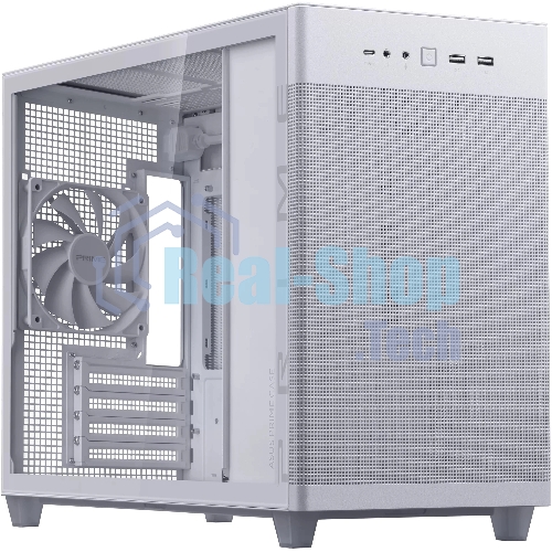 Компьютерный корпус Asus AP201 PRIME CASE TG WHITE AP201/WHT/TG