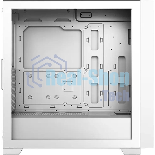 Компьютерный корпус PCCooler C3D510 WH ARGb, Tempered Glass Full Tower, White, TG, 0.7 SPCC, 3x120мм ARGb E-ATX, ATX, mATX, mITX 170/390/410мм 2x2.5