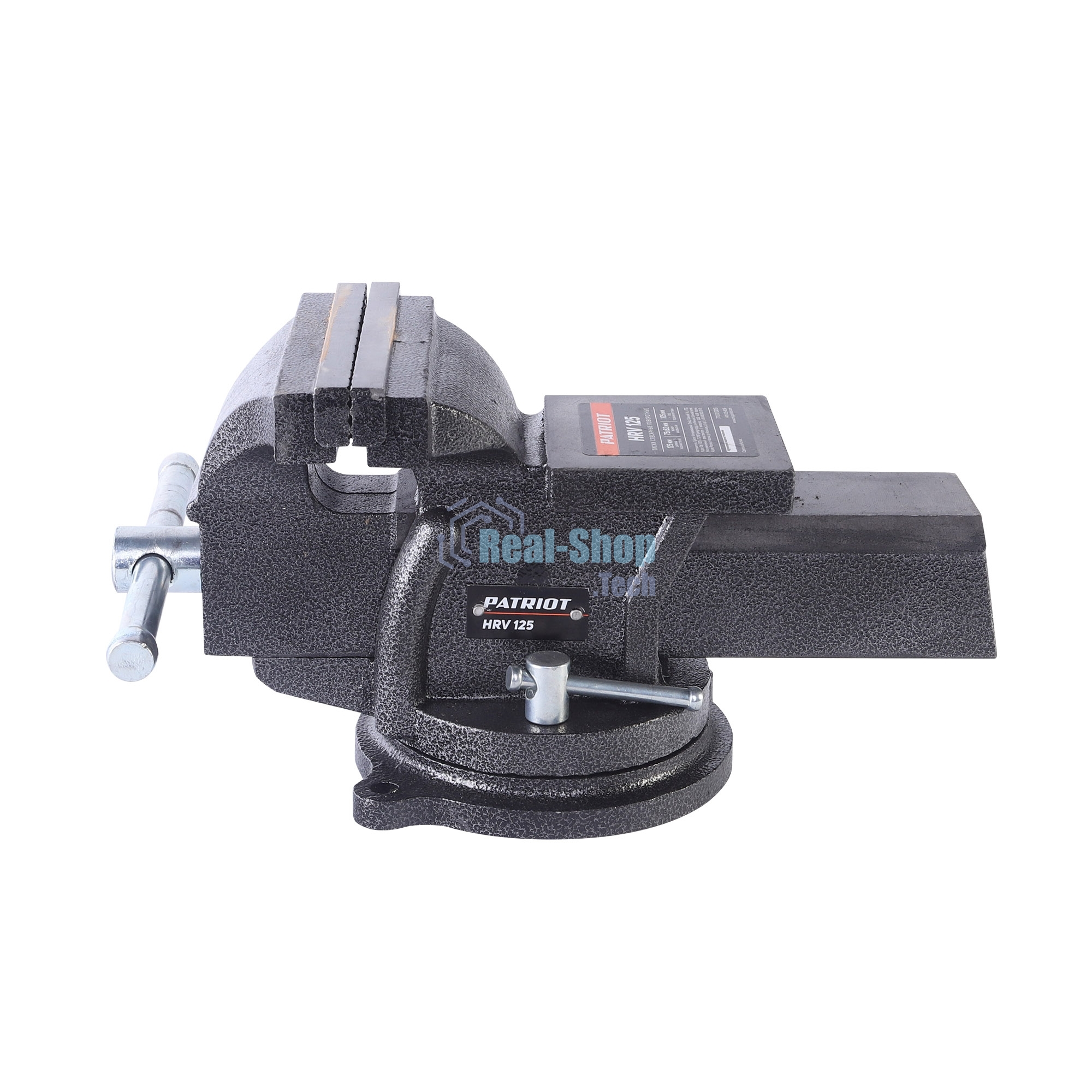 Тиски слесарные поворотные PATRIOT HRV 125