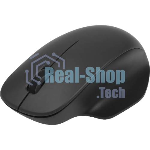 Мышь беспроводная Xiaomi Wireless Mouse Comfort Edition черный, 1200 dpi, радиоканал, USB, кнопки - 3
