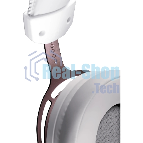 Гарнитура проводная игровая Defender Diomedes white (USB, звук 7.1, легкий, Redragon)