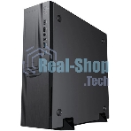 Компьютерный корпус Slim Case Powerman EL555 черный PM-300ATX 2хUSB 3.0+2хUSB 2.0,HD,Audio mATX, miniATX