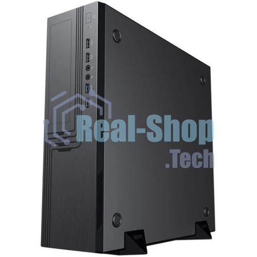 Компьютерный корпус Slim Case Powerman EL555 черный PM-300ATX 2хUSB 3.0+2хUSB 2.0,HD,Audio mATX, miniATX