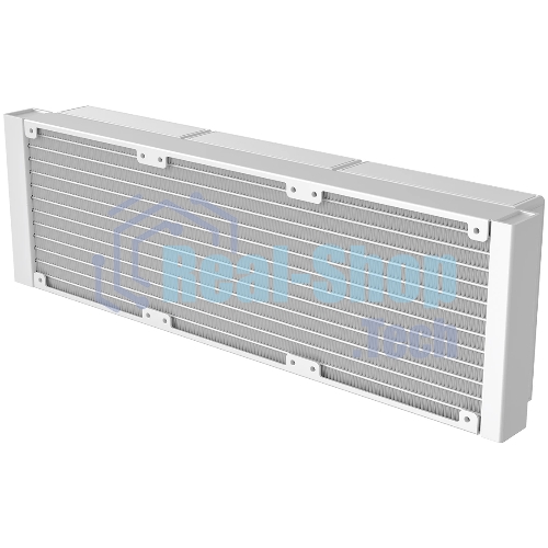Система жидкостного охлаждения ID-Cooling FX360 LCD PE WHITE (Soc 1851/1700/1200/115X/AM5/AM4, 3x120мм fan, 2450rpm, 34.3 дБ, 350W, PWM 4-pin, Al+Cu) (FX360 LCD P