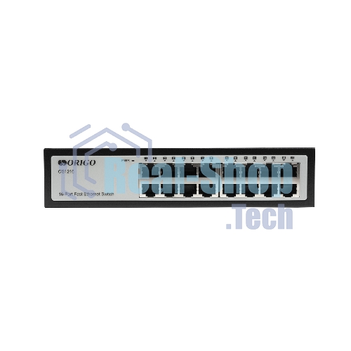 Коммутатор неуправляемый ORIGO OS1216/A1A 16x100Base-TX, корпус металл