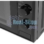 Микроволновая печь Starwind SWM5820 черный, 20 л, 700 Вт, переключатели - поворотный механизм